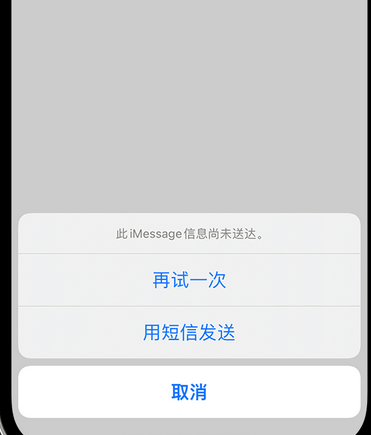 澜沧apple维修iPhone上无法正常发送iMessage信息