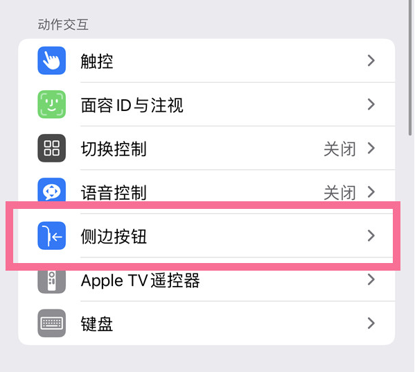 澜沧苹果14维修店分享iPhone14 Plus侧键双击下载功能关闭方法 