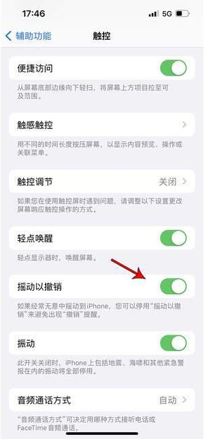 澜沧苹果手机维修分享iPhone手机如何设置摇一摇删除文字 